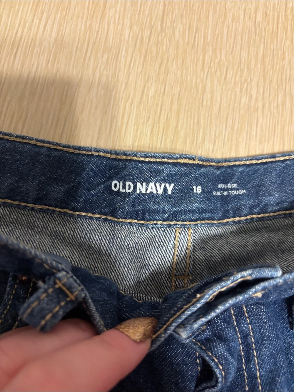 Old Navy Distressed Denim Shorts - Blue Jean